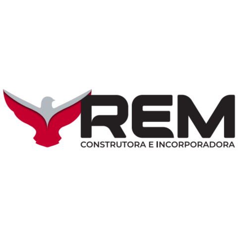 Logo da REM Construtora e Incorporadora