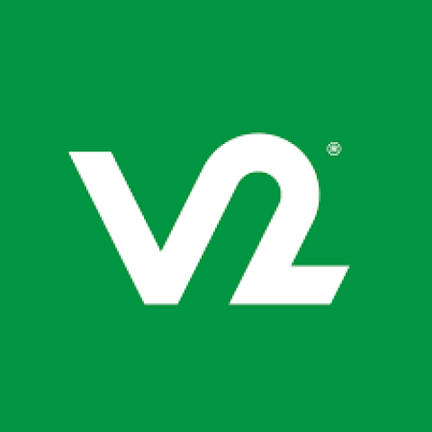 Logo da V2